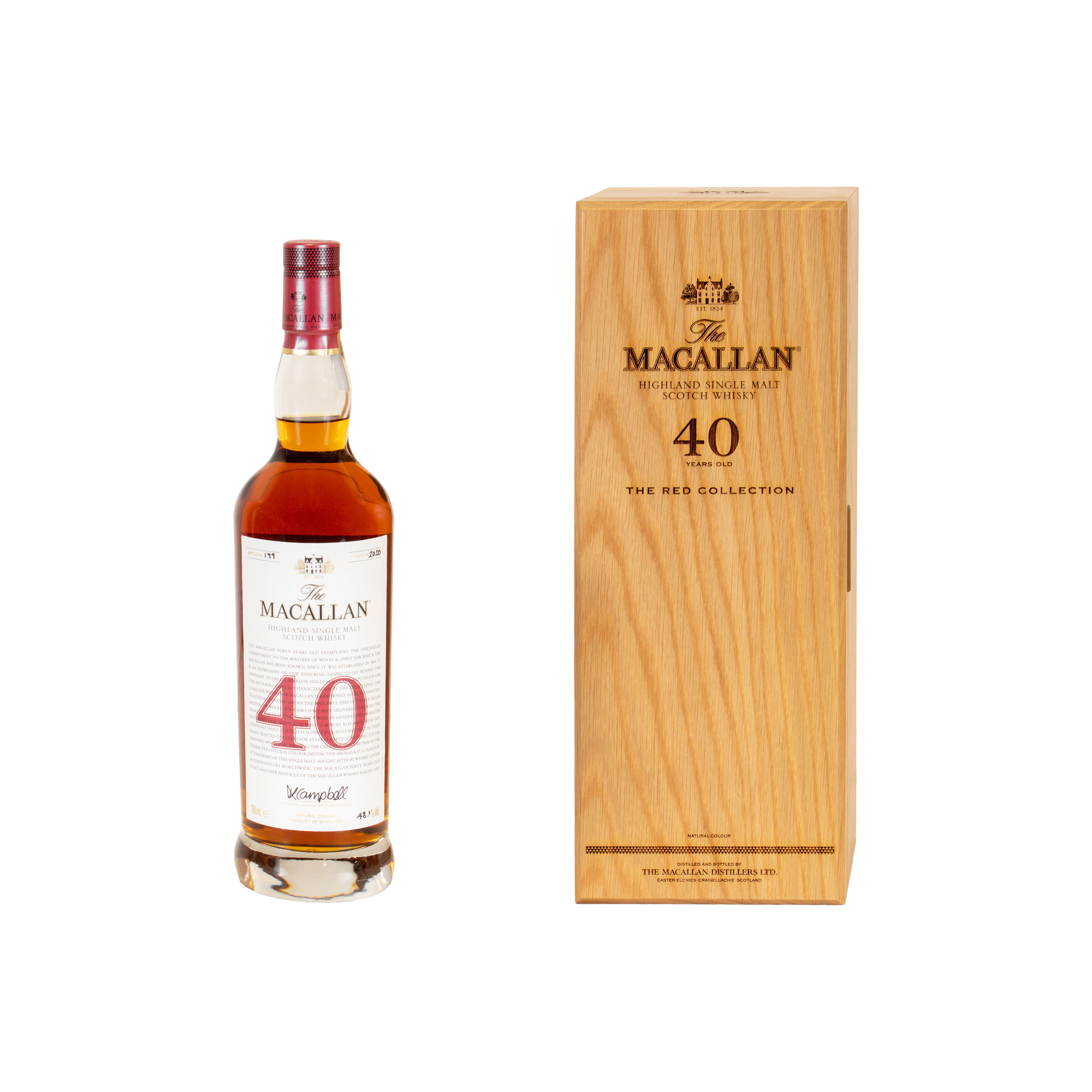 The Macallan Red Collection Years Old