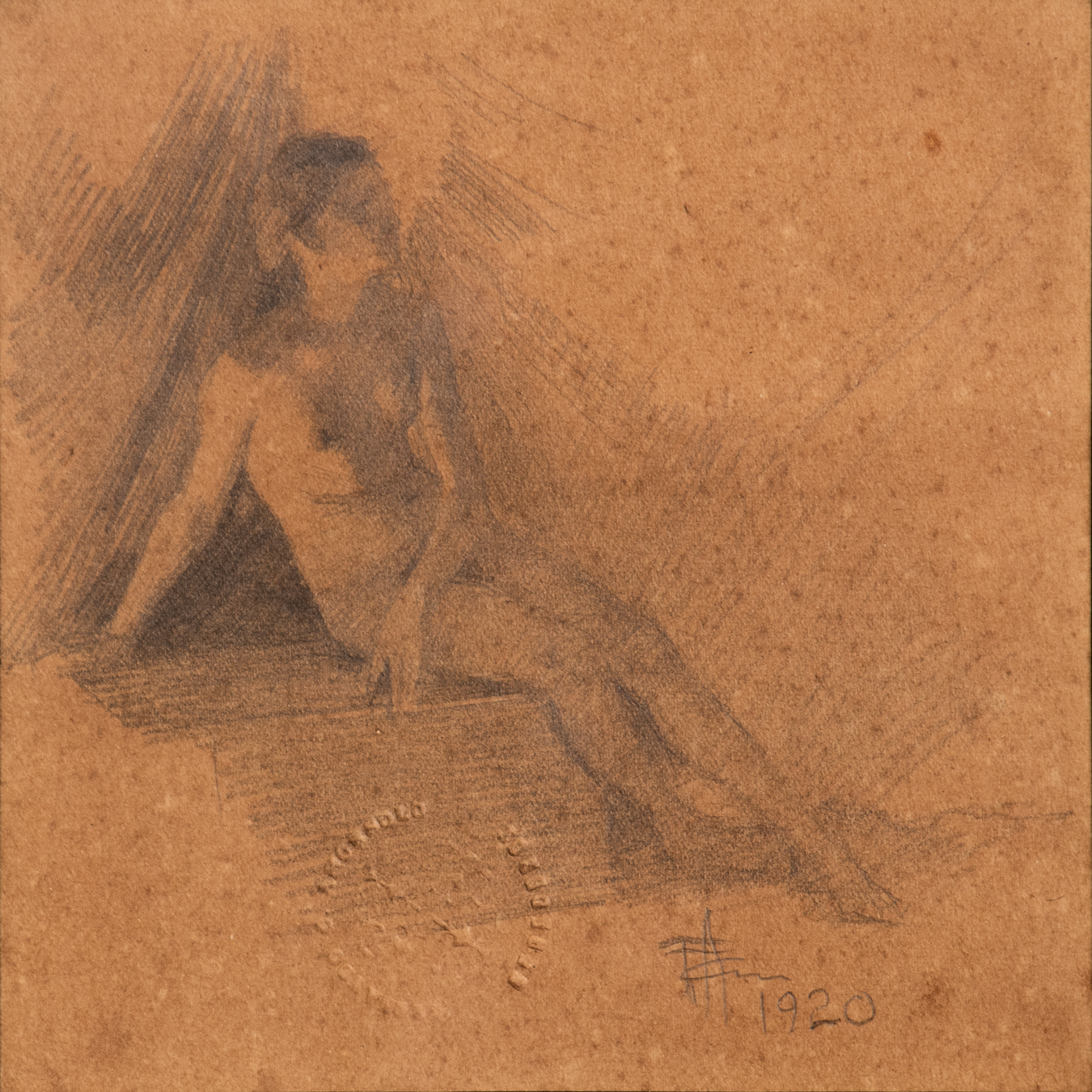 Fernando Amorsolo 18921972 Untitled Nude Woman