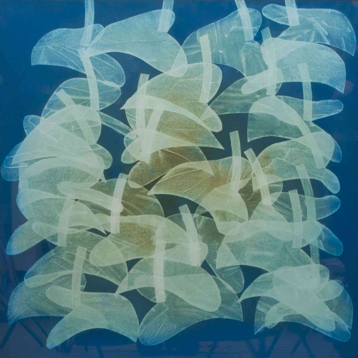 Romulo Olazo (1934–2015) - Diaphanous – Anthuriums No. 157