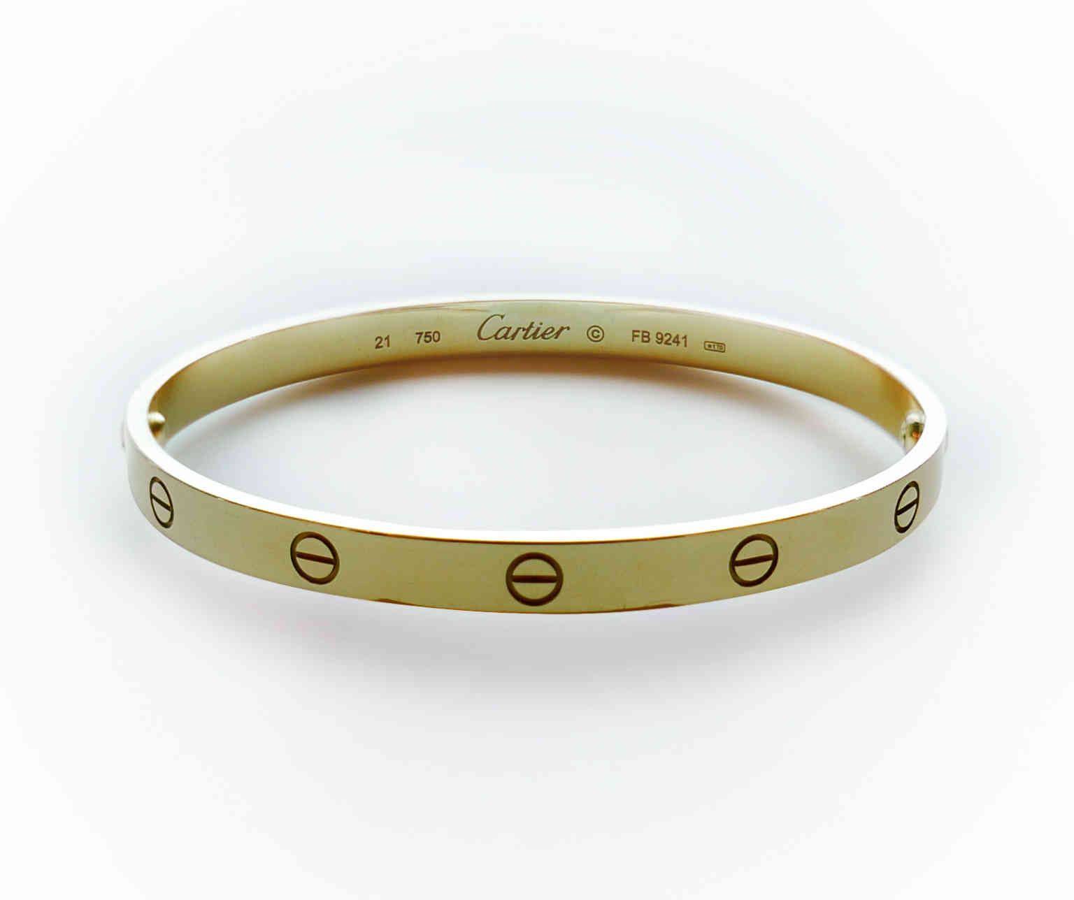 Cartier love bracelet 21 cm sale