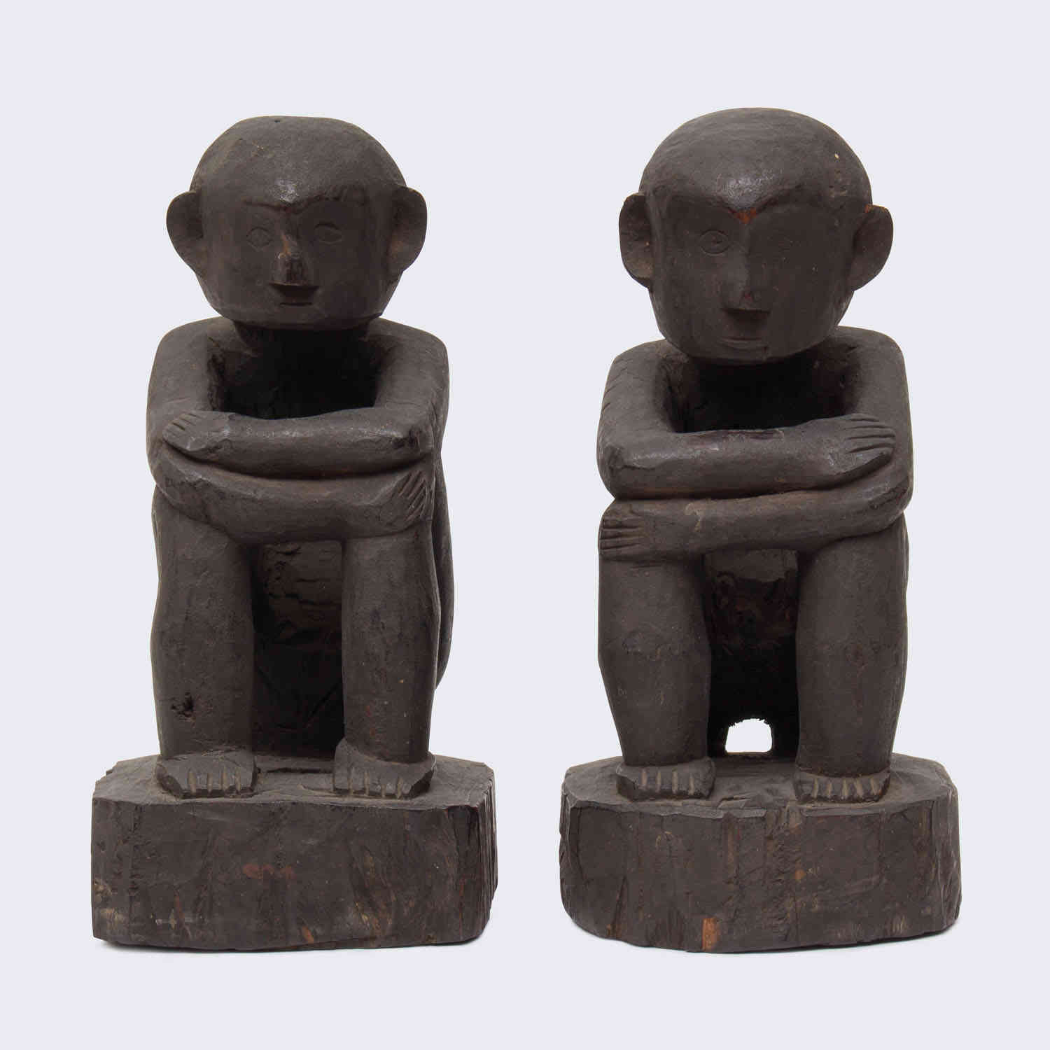 A pair of bulol - Lagawe area, Ifugao tribe, North Luzon