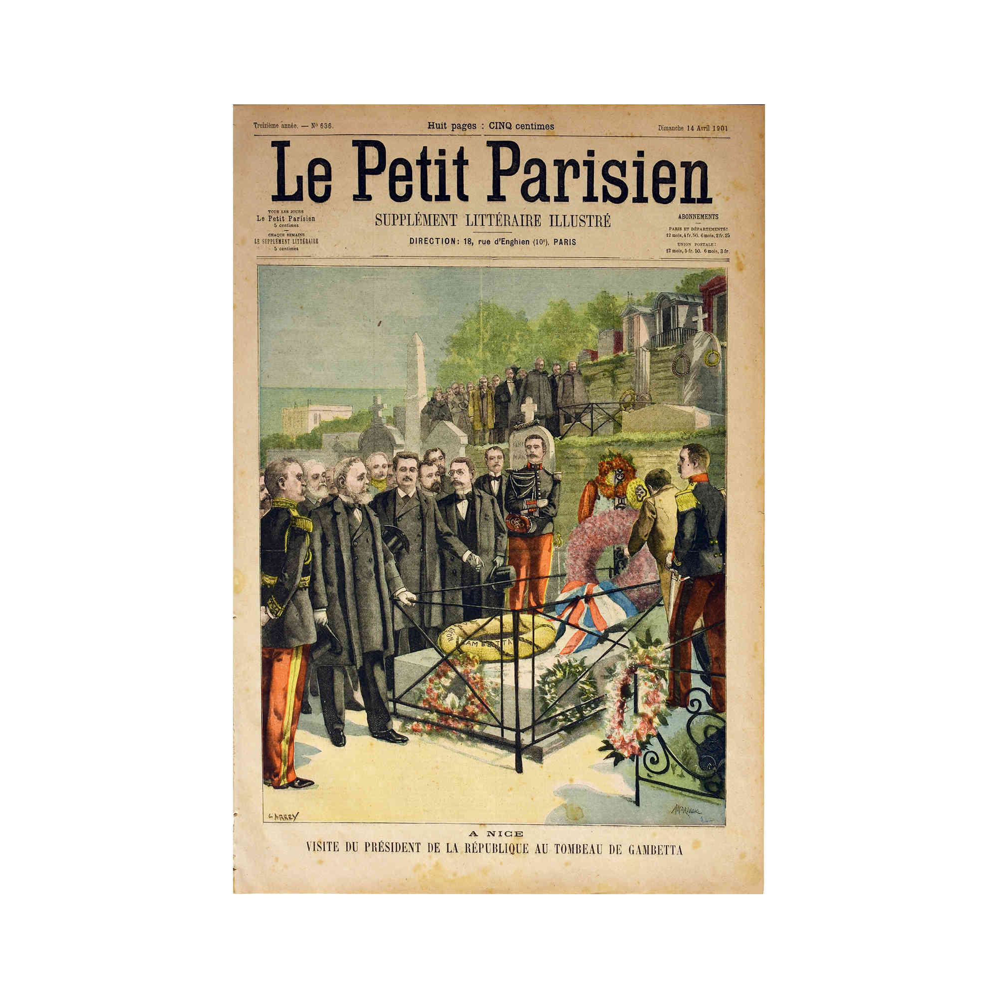 Le Petit Parisien - Capture du Général Philipin Aguinaldo