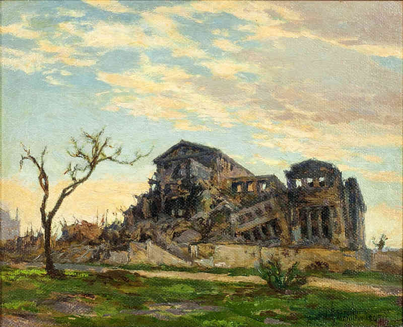 war ruins