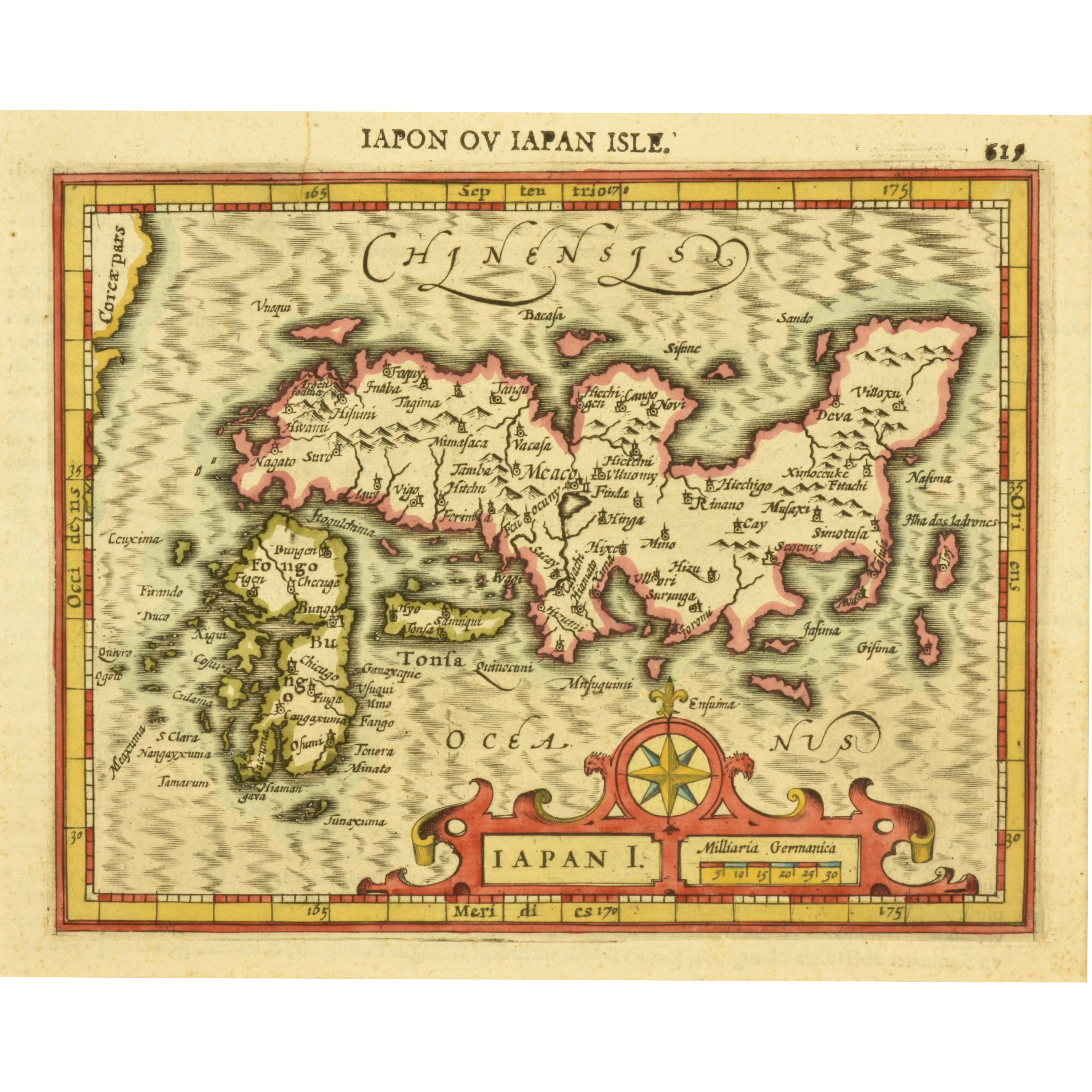 Mercator, G. / Hondius, J - Japon ou Japan Isle