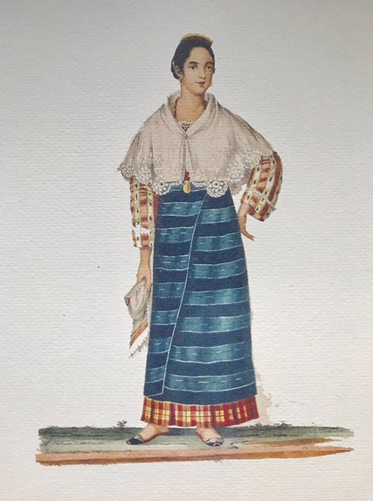 Justiniano Asunción (1816 - 1896) - Una India de Manila