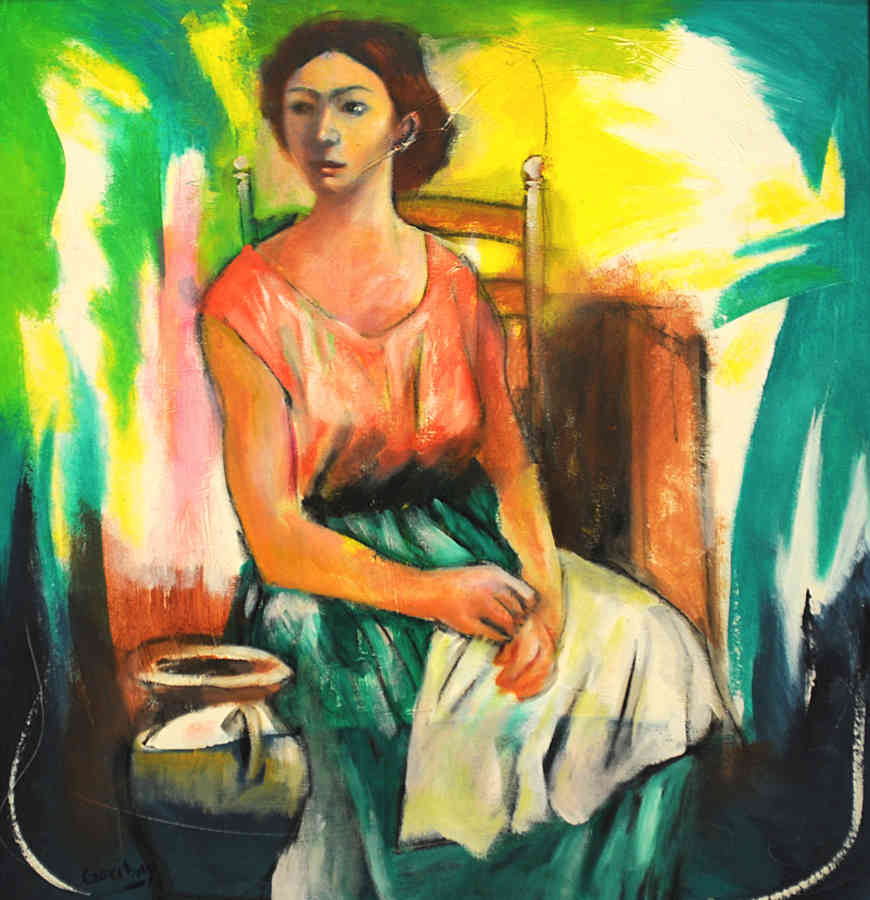 Emmanuel Garibay - Woman on a Chair