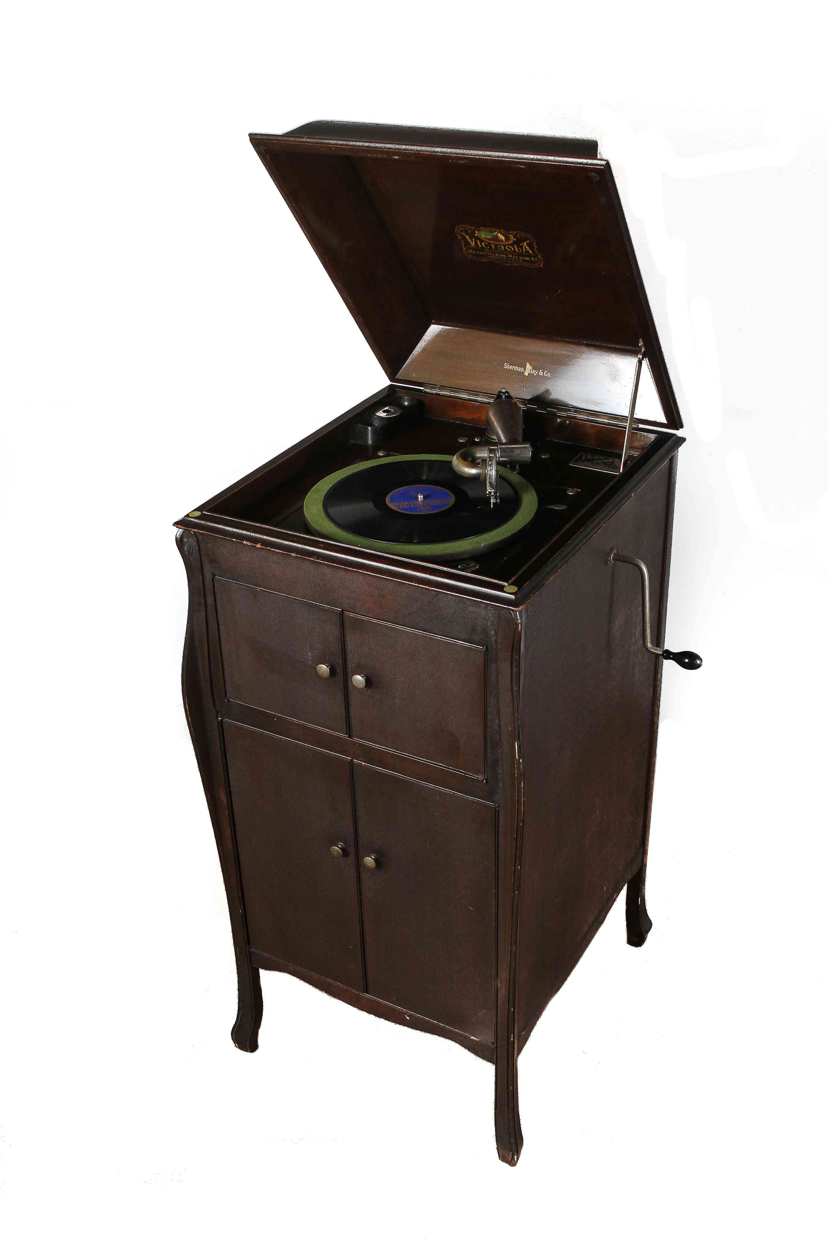 Victrola An antique gramophone