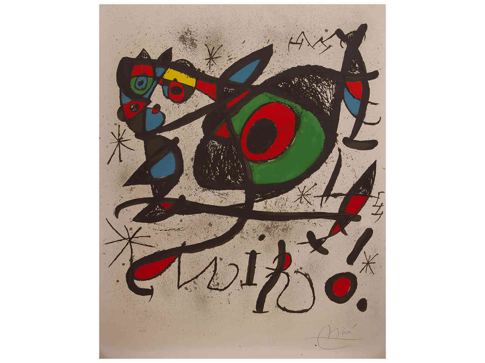 Joan Miro - Sobreteixims I Esculture, 1968