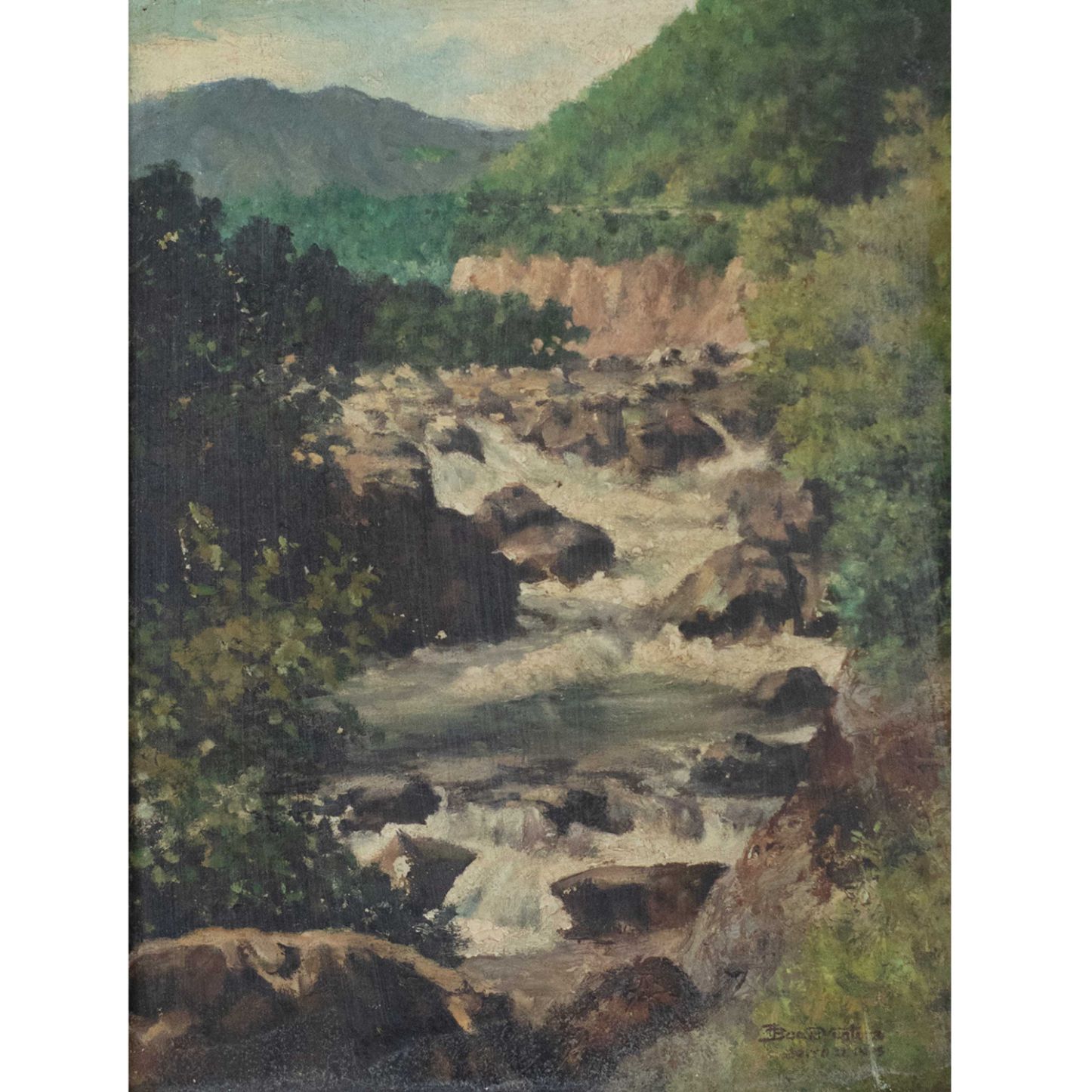 Teodoro Buenaventura (1863 - 1950) - Waterfalls