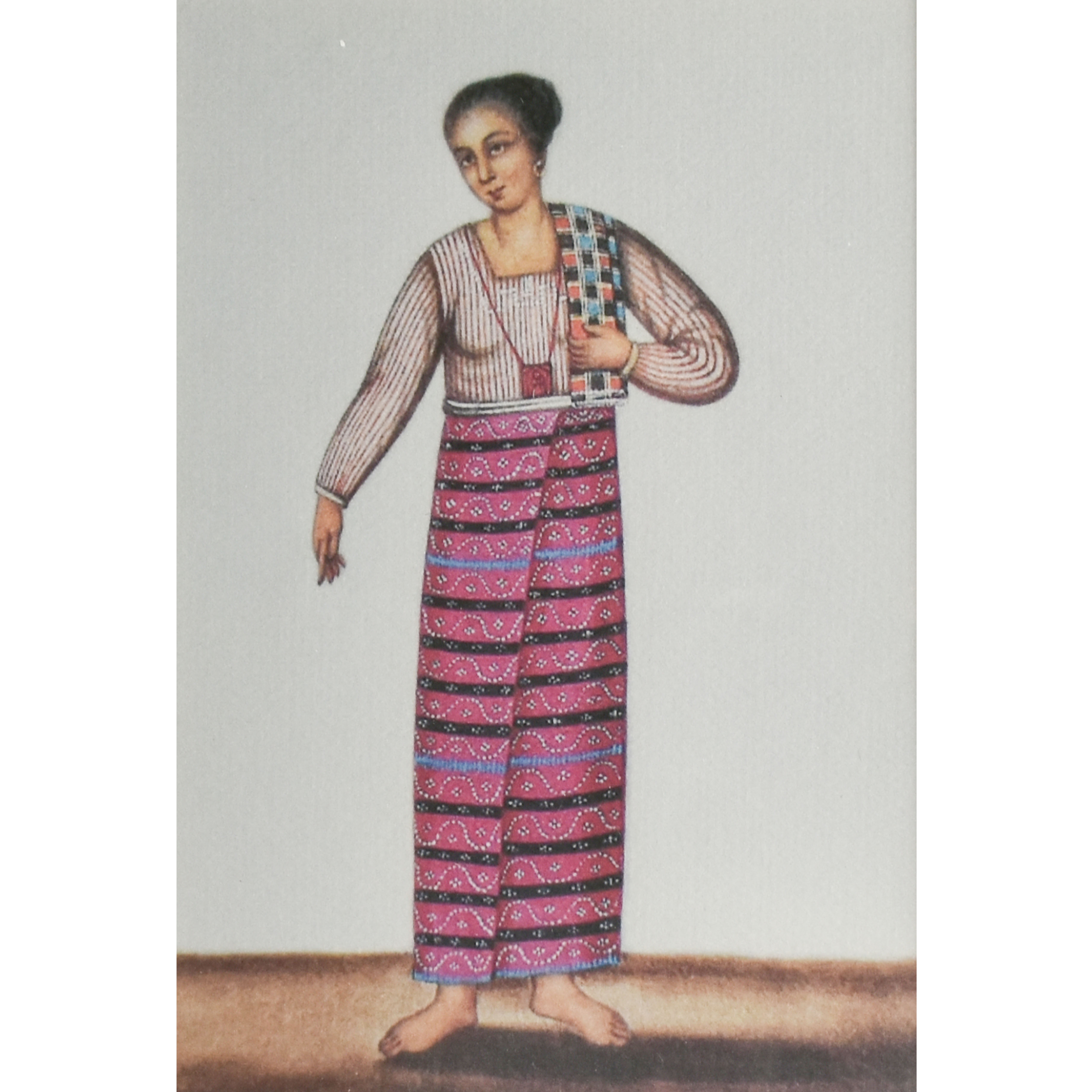 Damián Domingo (1790 - 1832) - Philippine Costume Study
