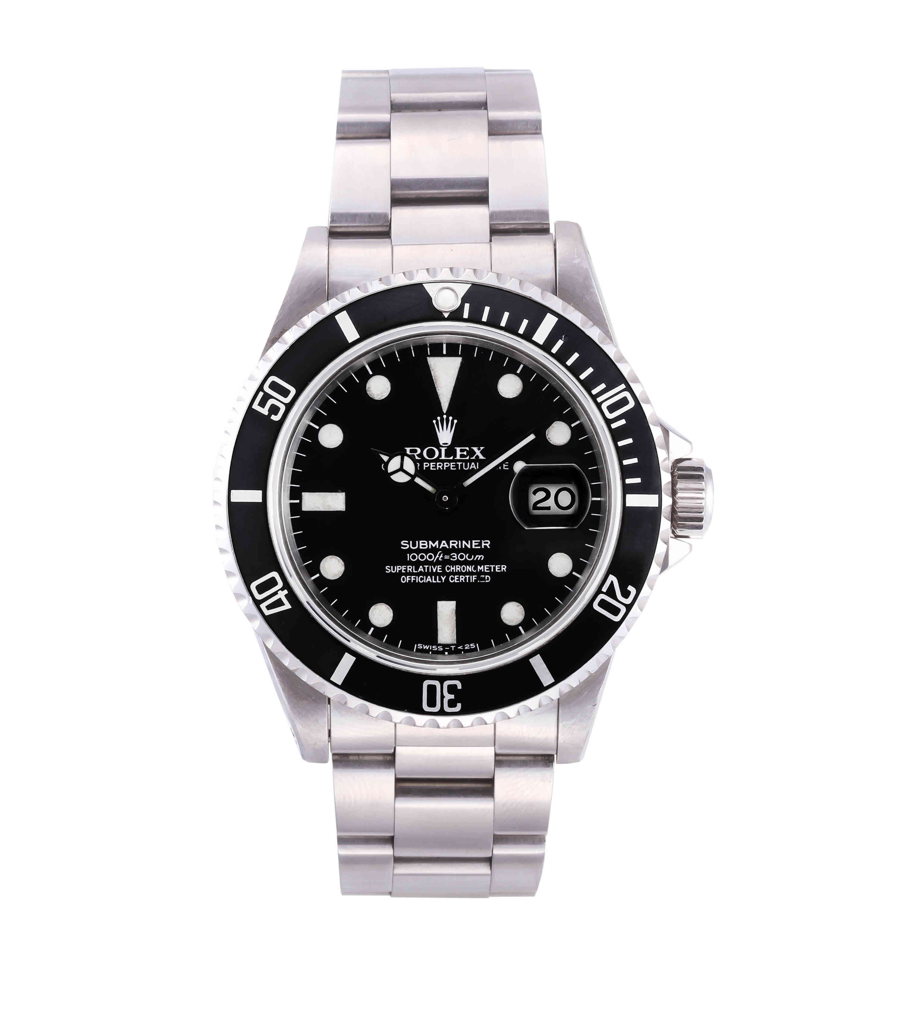 ROLEX Submariner Ref. 16610 Circa 1994 40mm