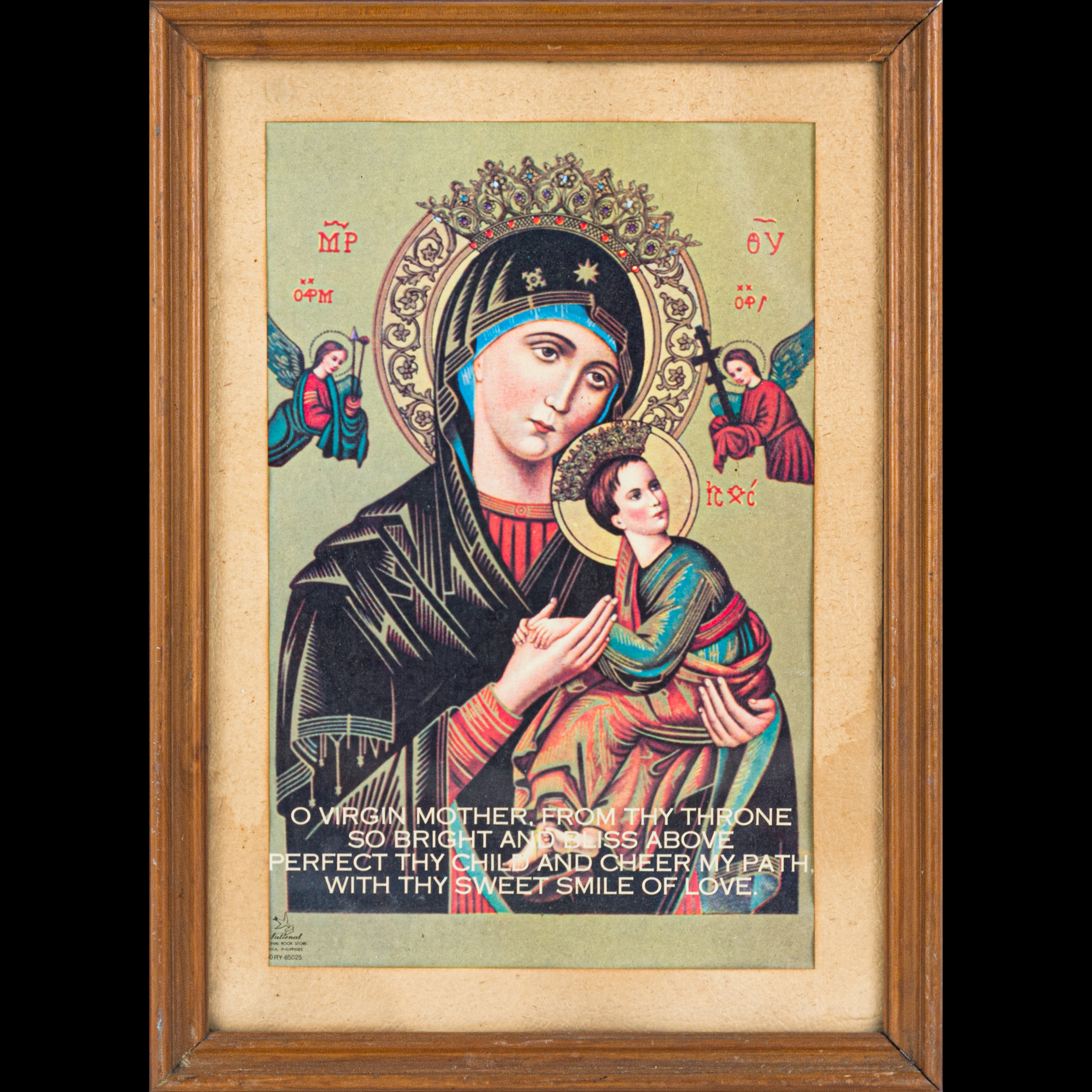 - An ‘Our Lady of Perpetual Help’ framed print