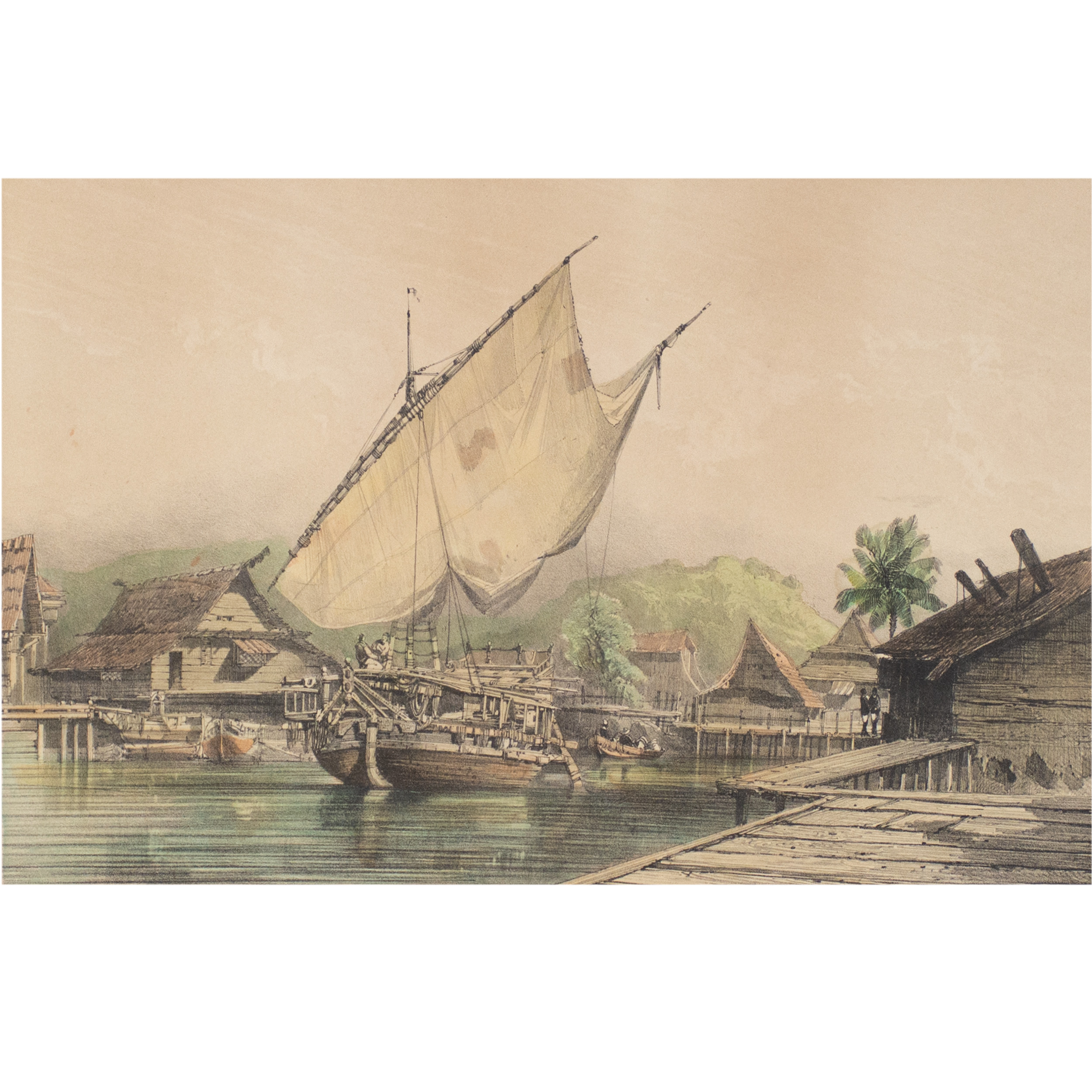  Entree de la riviere de Solo (Mouth of the Sulu River) from Jules