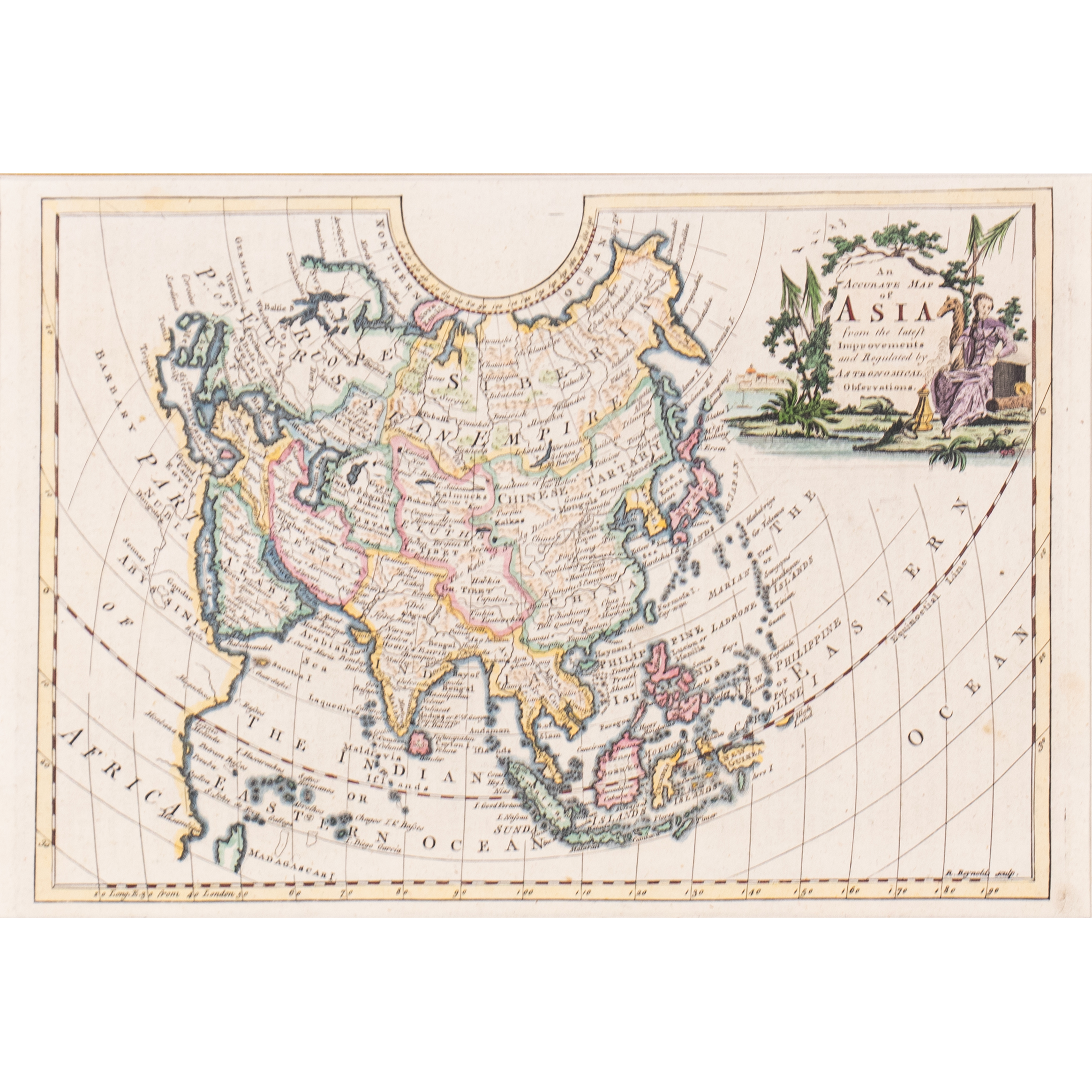 Anon - An accurate map of Asia from the Latest Improvements and ...