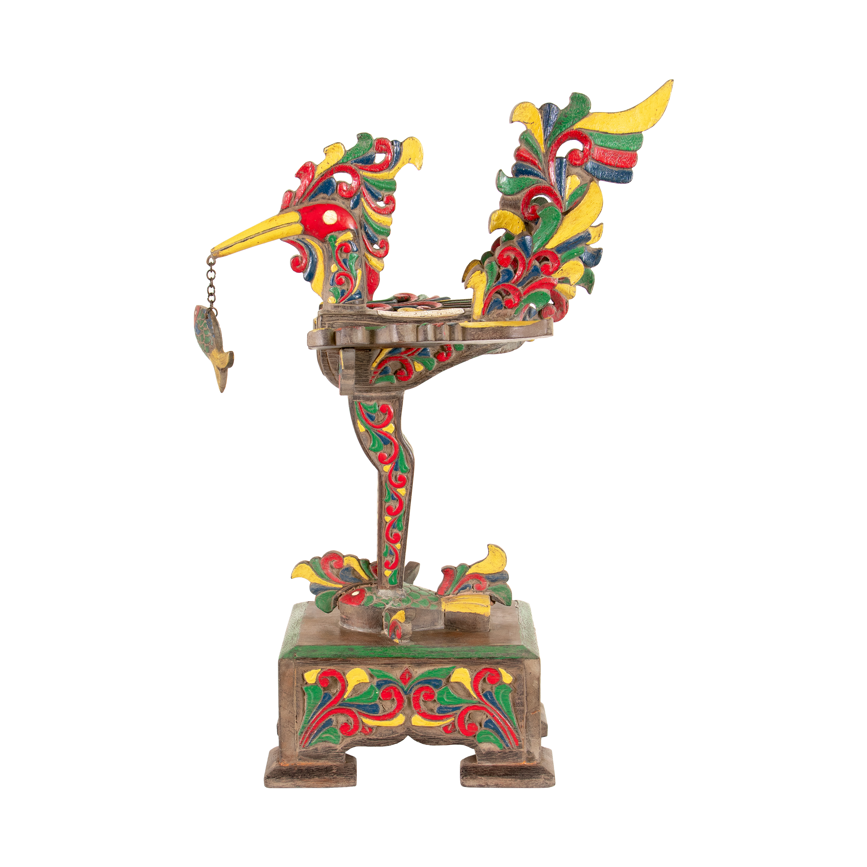 - A small sarimanok sculpture